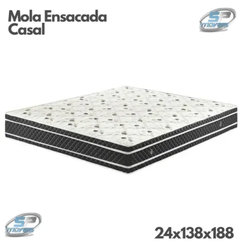 Promo de fabrica - Colchão Casal 24cm Molas Ensacadas