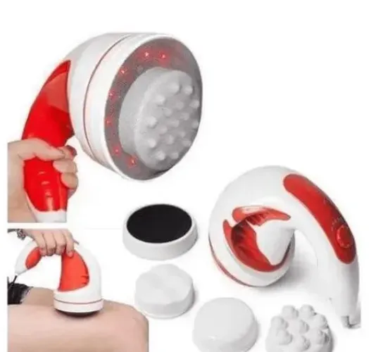 Massageador Corporal Elétrico Orbital com Infra VermelhoEsfoliante para os Pés Bivolt z070