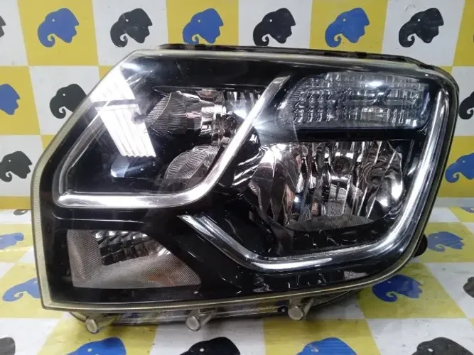 Farol Dianteiro Original Esquerdo Duster Dakar 2016 C Detalhe 