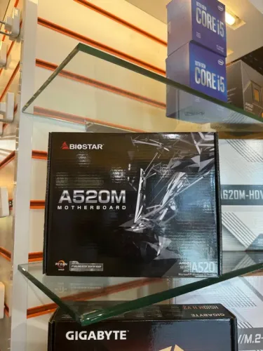 Placa mãe a520m am4