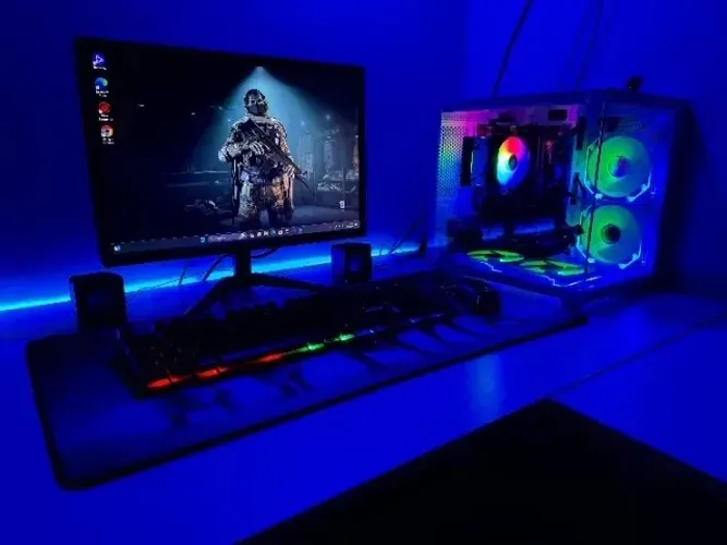 PC Gamer Completo Gabinete Aquario i5 16 Gb de ram Rx 580
