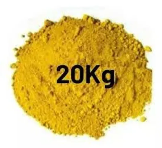 Pigmento para cimento ou concreto cor amarelo sc 20kg