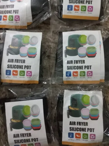 Formas de Silicone para Air Fryer - Novo