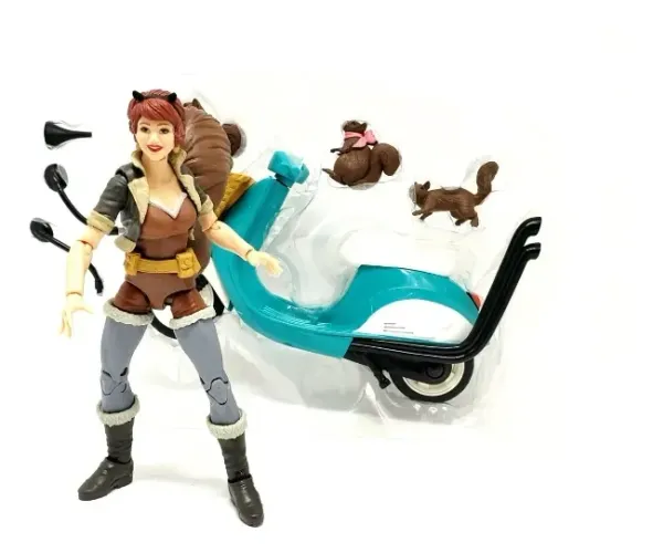 Marvel Legends Garota Esquilo Squirrel Girl com Scooter
