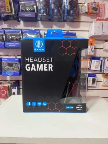 Headset Gamer USB profissional Hoopson F-101-VM