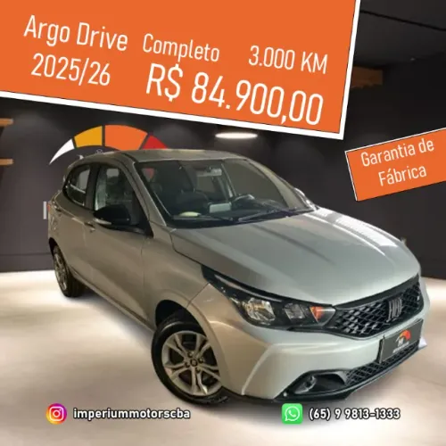 Fiat Argo Drive 1.0 6V Flex 2026