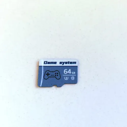 Cartão de Memória 64GB para Game Retrô Original Powkiddy G5 + Sistema