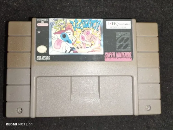 Jogo Super Nintendo The Ren & Stimpy Snow Veediots