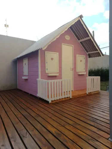 Casinha de boneca MADEIRA AUTOCLAVADO TRATADA