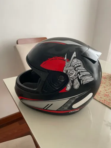 Capacete honda sem viseira