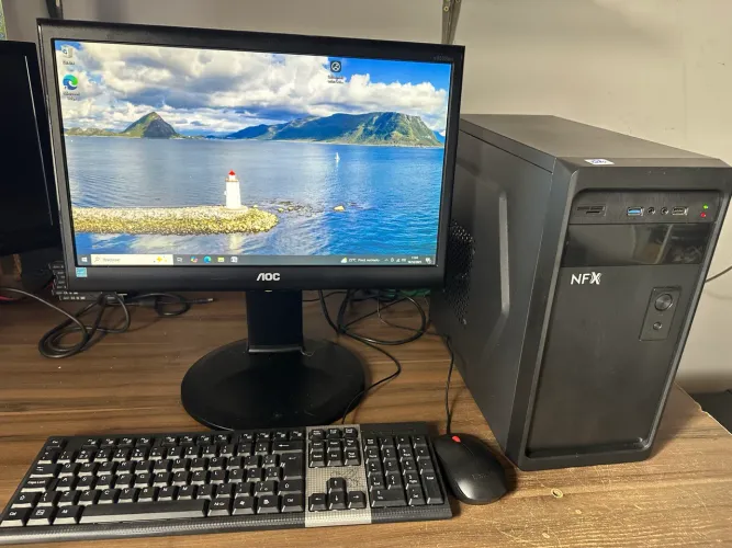 Computador i3 completo para empresas 899,00 i5 999,00 loja e garantia com ssd