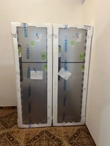 Geladeira Cônsul Duplex Frost Free 386L Inox lacradas