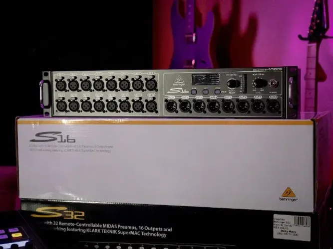 StageBox Behringer S16 Rack 16 Canais