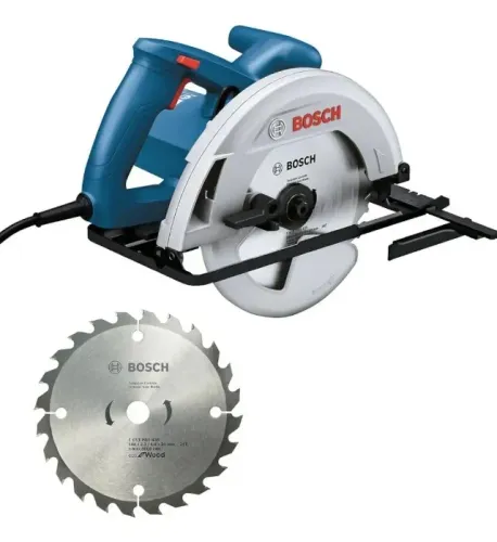 SERRA CIRCULAR BOSCH 7.1/4POL GKS 130 1.300W C/DISCO 220V
