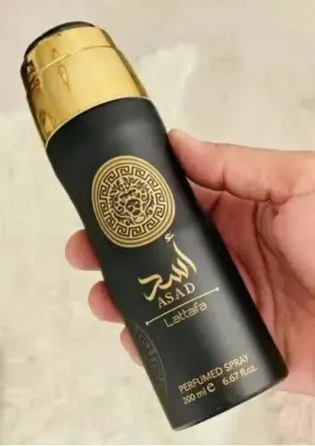 Perfume body spray asad de lattafa 200 ml com selo novo