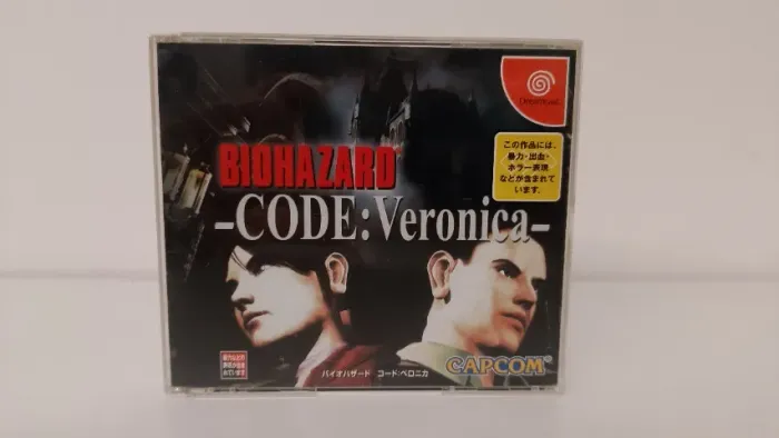 Resident Evil Biohazard - CODE: Veronica (Sega Dreamcast)(japonês)