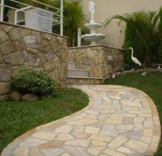 Pedras para revestimento Caco Amarelo mesclado
