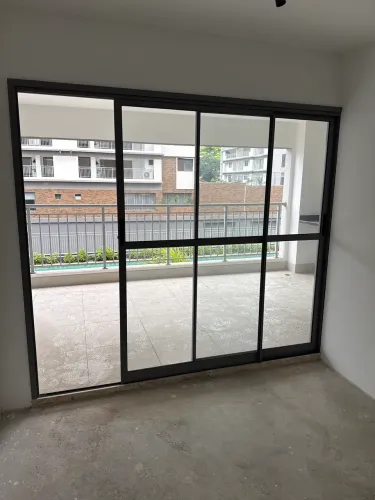 Porta Balcão Alumínio Bronze