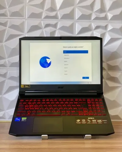 Notebook Gamer Acer Aspire Nitro 5 AMD Ryzen 5 GeForce GTX 1650, 8GB RAM, SSD 256Gb