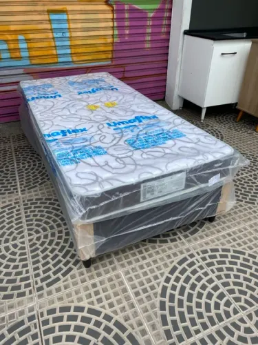 Conjunto box colchão d33 Novo