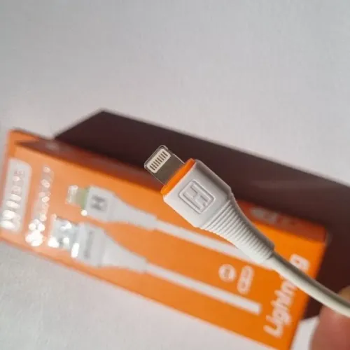 Cabo Lightning Turbo Hrebos HS-145 2 Metros - Carregamento Rápido e Dados para iPhone iOS