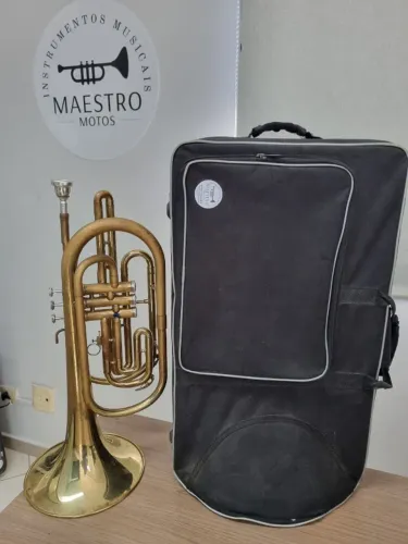 Trombonito (trombone De Marcha) Bm Sibemol - 10X no cartão - Envio p/ todo Brasil