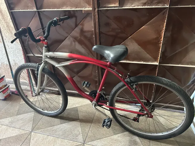 Bicicleta caiçara com marcha