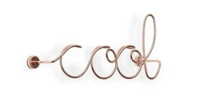 Decoração parede cool rose gold marca Umbra