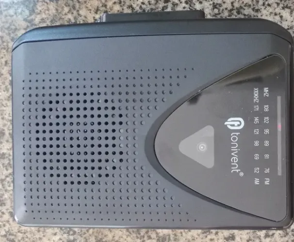 Walkman Rádio AM/FM Com Toca Fita Cassete