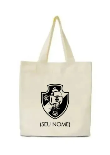 Bolsa Vasco 100% Algodão Personalizada
