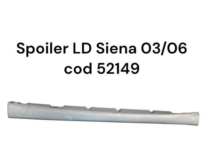 Spoiler lado direito Siena 03/06 cod 52149