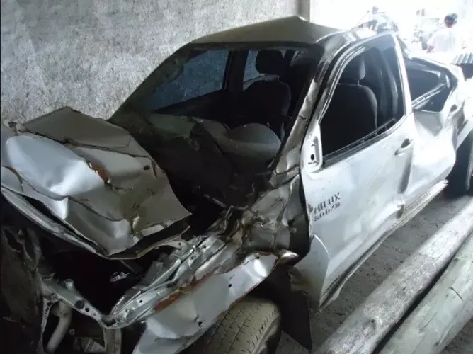Toyota Hilux Srv 2007 3.0 4x4 Manual Veiculo Destinado A Retirada De Peças