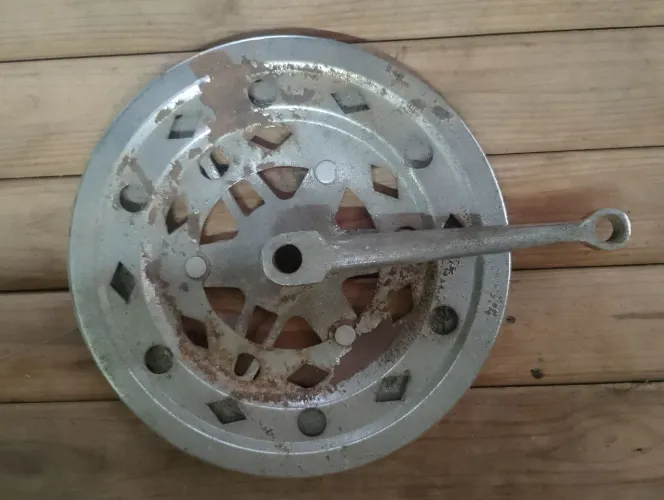 Pé de vela chaveta antigo 