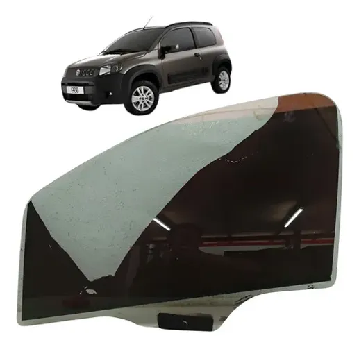 Vidro Porta Dianteiro Esquerdo Fiat Uno Way 1.0 2011 2012