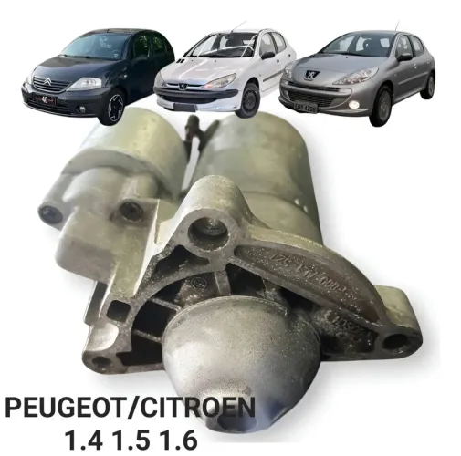 Motor de arranque Peugeot/Citroen 1.4 1.5 1.6