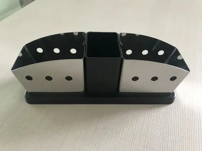 Suporte inox para sachês