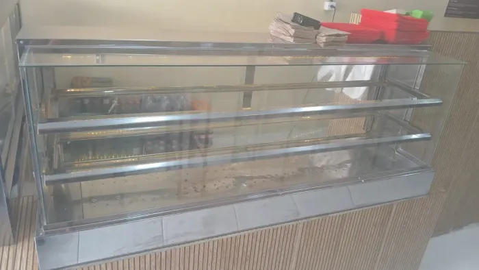 Balcão Expositor de Vidro para Comércio