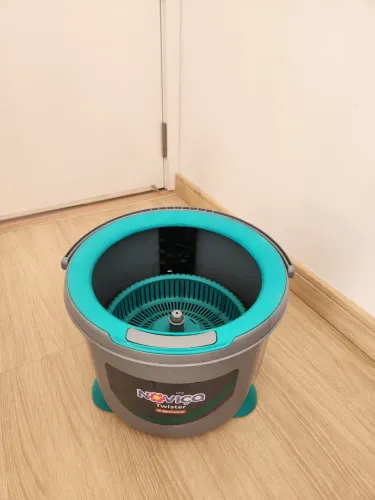 Balde Mop Giratório Noviça Twister