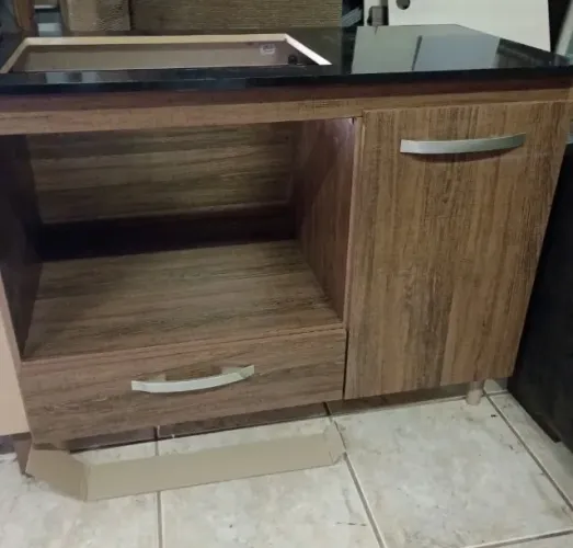 Balcão de Cozinha Marrom