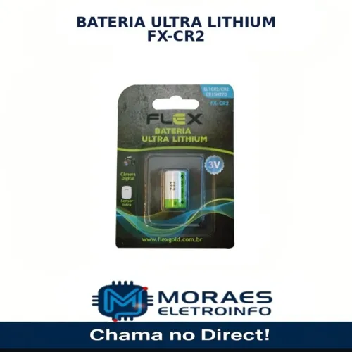 Bateria de Lithium CR 2 Flex 3V 