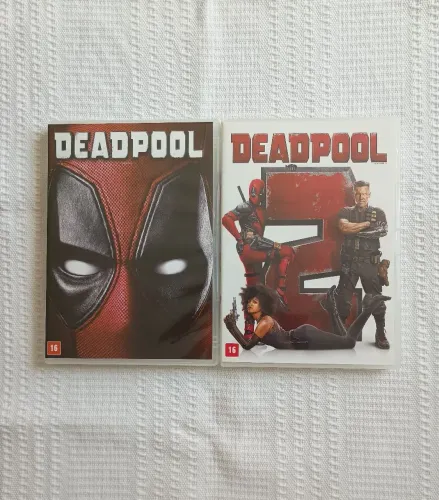 Deadpool 1 e 2 em DVD