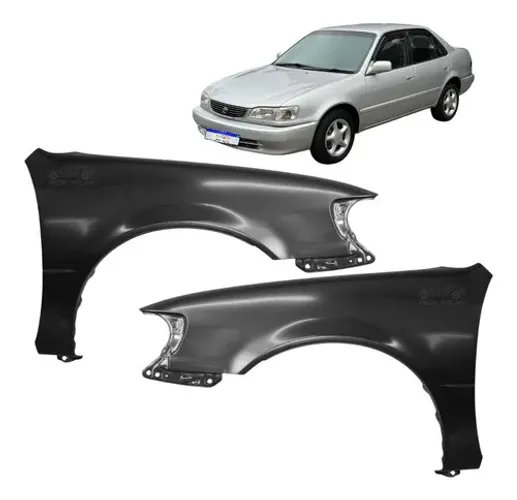 Paralama Toyota Corolla 1999 2000 2001 2002 Novo