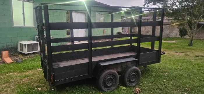 Carretinha reboque 2 toneladas trucadan2neixos 2023 nota fiscal