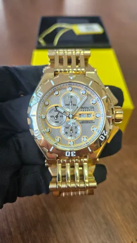 Relógio invicta 45207 Eta7750 Valjoux 