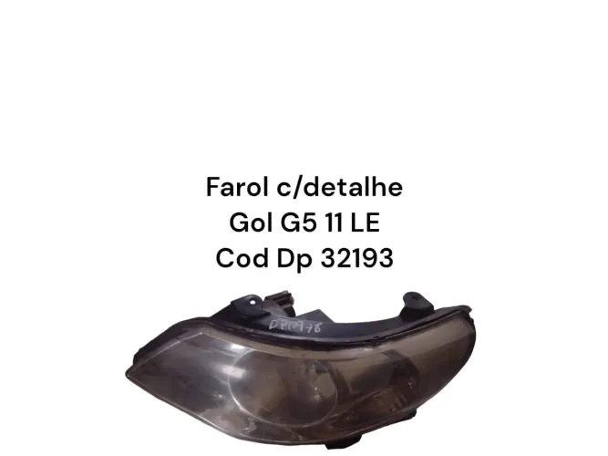 Farol Lado Esquerdo Gol G5 2011 C/detalhe Cod Dp32193