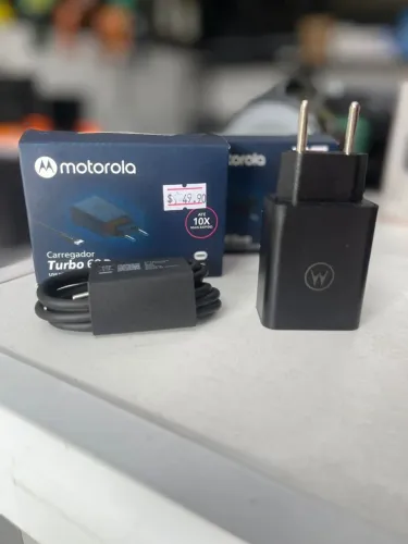Carregador Motorola turbo super rápido com garantia