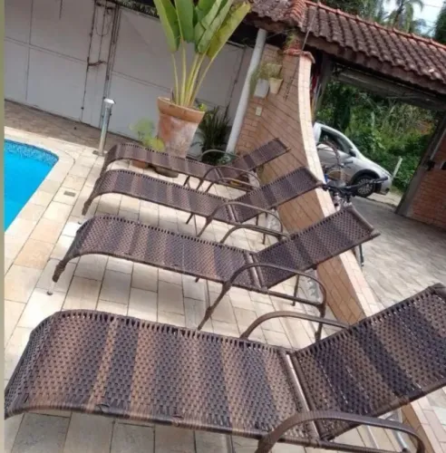 Espreguiçadeira de fibra ( unidade)