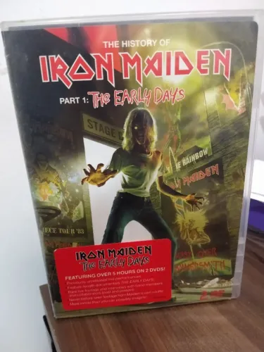 DVD The History of Iron Maiden The Early Days Part. 1 Importado Duplo