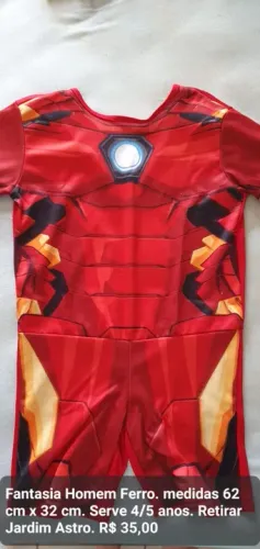Fantasia Homem Ferro