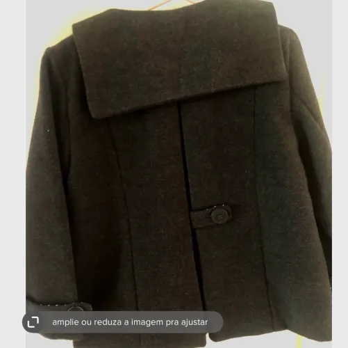 Casaco de lã batido tamanho 3